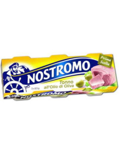 Nostromo Olio D'Oliva Tonno 210g