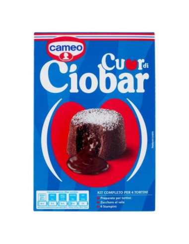 Cameo Cuor di Ciobar Preparato per Torta colli Spagna Gr.233...