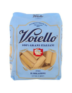 Voiello Il Rigatone N°124 Pasta Trafilat a al Bronzo di Grani...