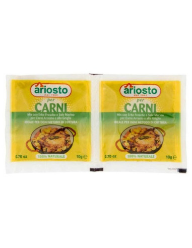 Ariosto Insaporitore per Carni Arrosto e ai Ferri Gr.10 X Pz.2...