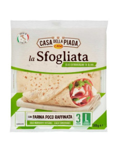 Casa della Piada Crm Piada Sfogliata all ’Olio Extra Vergine D...