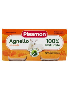 Plasmon Omogeneizzato Carne Agnello Gr.8 0X2 | Nonna Market