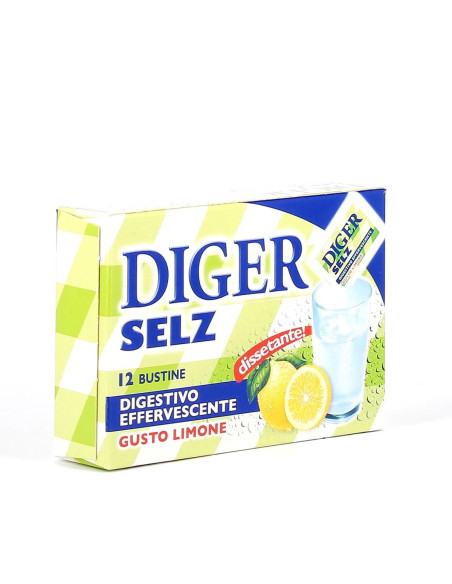 Diger selz 12 buste lemon 12 buste gr.0,042 | Nonna Market