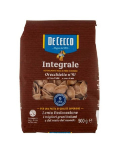 De Cecco Integrale Orecchiette N°91 Gr.5 00 | Nonna Market