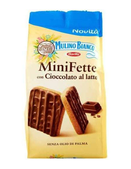Mulino bianco mini fette biscottate cioc colata al latte gr.110 | Nonna Market