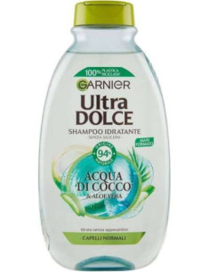 ULTRA DOLCE CHAMPÚ ACQUA DI COCCO & ALOE VERA ML 300 | Nonna M...