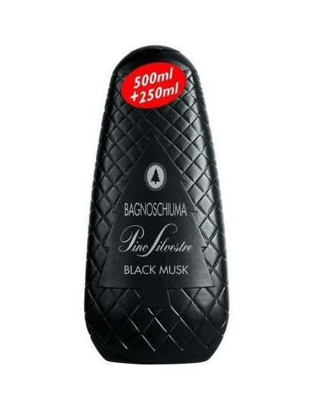 Pino silvestre gel di baño black musk ml 750 | Nonna Market