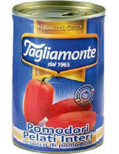 TAGLIAMONTE TOMATES PELADOS G 400 | Nonna Market