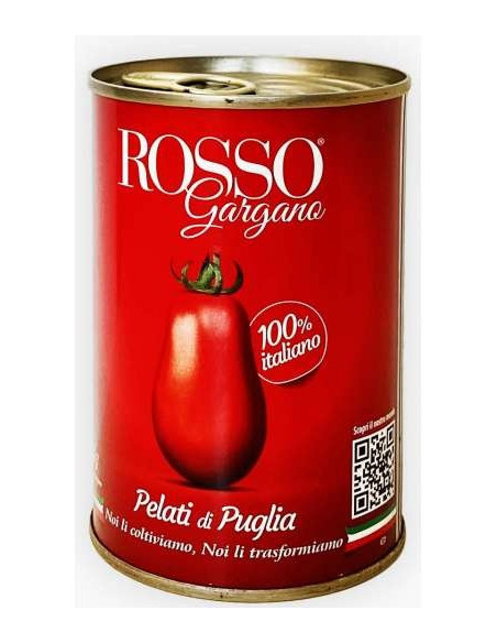 ROSSOGARGANO POM TOMATES PELADOS G 500 | Nonna Market