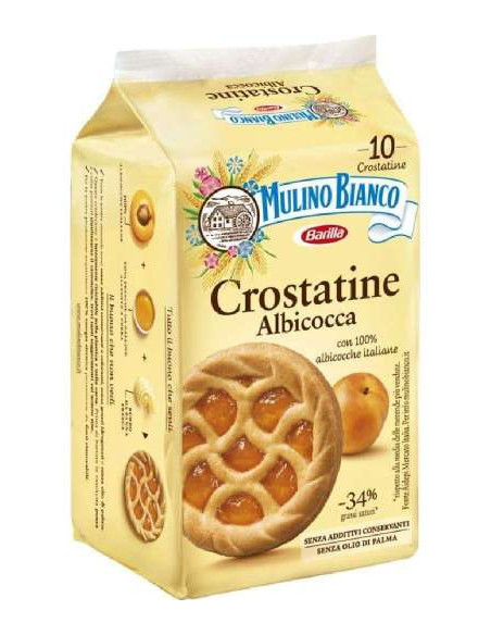 Mulino Bianco Crostatina Albicocca 400g