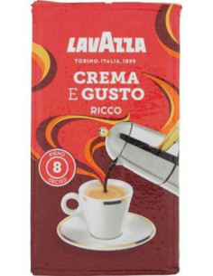 LAVAZZA CREMA E GUSTO RICCO CAFFÈ G 250 | Nonna Market