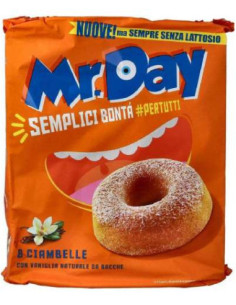 Mr. Day Ciambella Vaniglia Senza Lattosio 320g