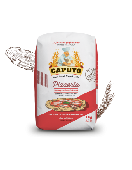 CAPUTO HARINA 00 PIZZERIA KG 1 | Nonna Market