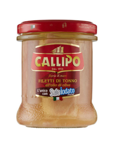 Callipo Filetti di Tonno all'Olio di Oliva 170 g
