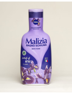 Malizia Bagno Schiuma con Antibatterico Muschio Bianco Ml.1000...