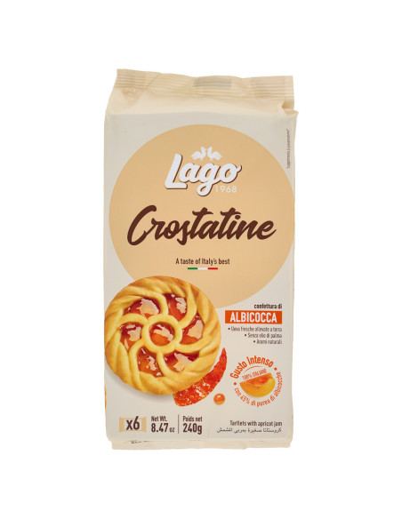 Lago Crostatina albaricoque 240 g