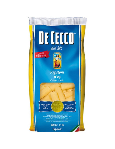 De Cecco Rigatoni n.º 24 500 g