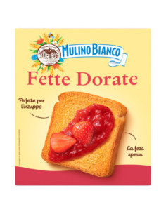 Mulino Bianco Biscotes dorados 40 rebanadas 315 g