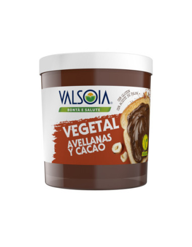 Valsoia Crema de cacao y avellanas 200 g