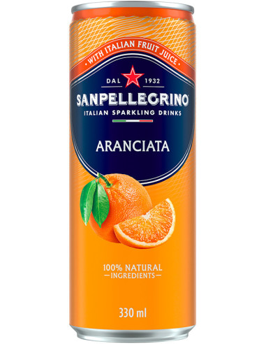 San Pellegrino Aranciata Classica lata 33 cl