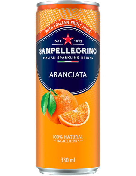 San Pellegrino Aranciata Classica lata 33 cl