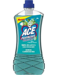 Ace Pavimenti Igienizzante Talco E Muschio Bianco 1L