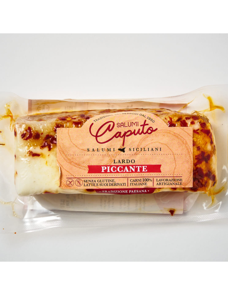 Compra Lardo piccante 300 g en Nonna Market. Producto italiano seleccionado con envío desde España.