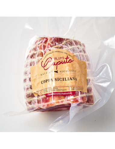 Compra Coppa siciliana 400 g en Nonna Market. Producto italiano seleccionado con envío desde España.
