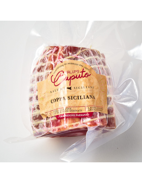 Compra Coppa siciliana 400 g en Nonna Market. Producto italiano seleccionado con envío desde España.