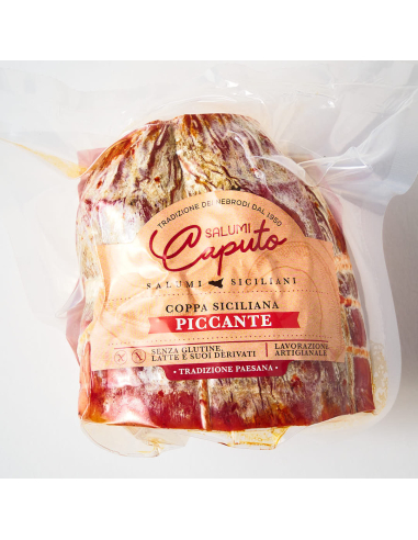 Compra Coppa siciliana piccante 400 g en Nonna Market. Producto italiano seleccionado con envío desde España.