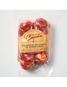 Compra Salsiccia siciliana al finocchio 250 g en Nonna Market. Producto italiano seleccionado con envío desde España.