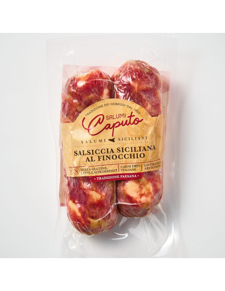 Compra Salsiccia siciliana al finocchio 250 g en Nonna Market. Producto italiano seleccionado con envío desde España.