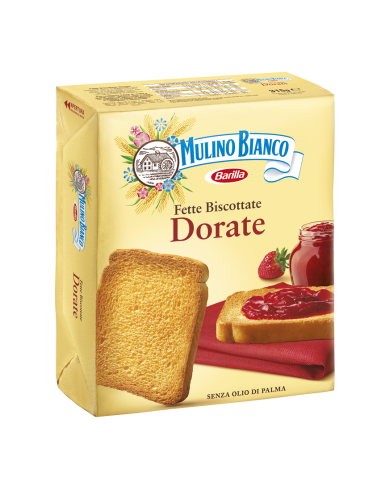 Mulino Bianco Fette dorate 315 g | NonnaMarket