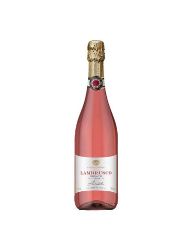 Cascina S. Maria Lambrusco Rosato Amabile IGT 8% 75 cl | Nonna Market