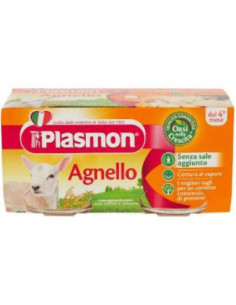 Plasmon Omogeneizzato Agnello 2X