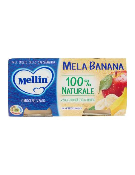 Mellin Omogeneizzato Mela E Banana 2X