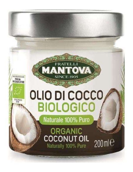 Mantova Olio Di Cocco Biologico 200ml