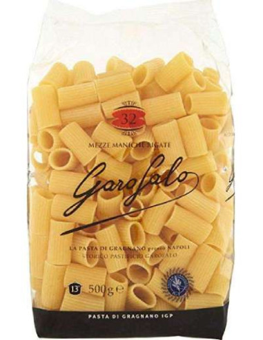 Garofalo Mezze Maniche Rigate N.32 500g
