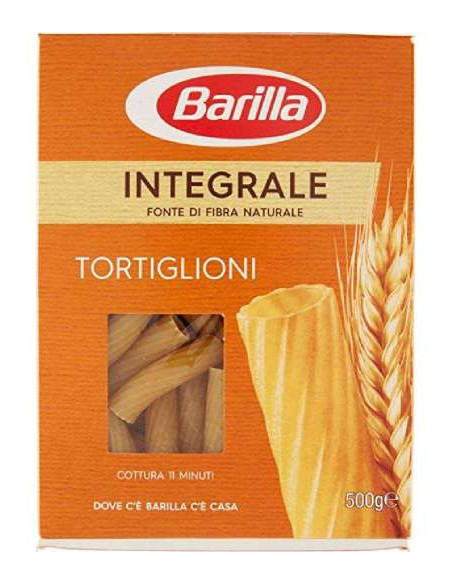 Barilla Tortiglioni Pasta Integrale 500g
