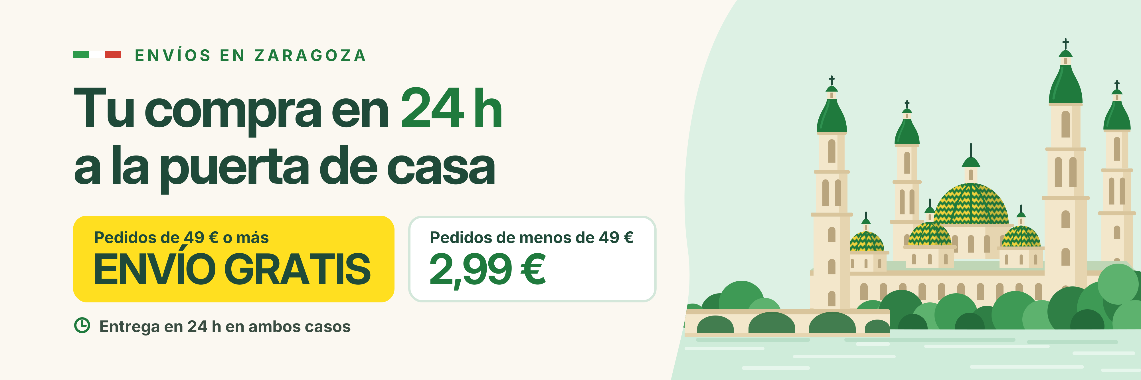 Envío Zaragoza Nonnamarket